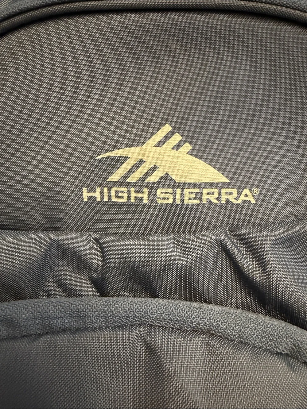 High Sierra Men's Gray and Blue Hydration Water Bladder Everyday Backpack